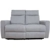 Sofa Home4you Reglaineris MORA, 2-vietė, pilka