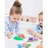 Regmag DIDELIS SLIME RINKINYS, SLIMŲ GAMYBAI VAIKAMS PLASTIKOS PASTA 120in1