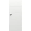 Reguliuojama durų stakta TRIM SIMPLE, baltos sp., 846 x 2038 x 95 - 135 mm, kairė