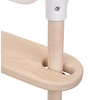Reguliuojama pėdų atrama IKEA Antilop kėdei, medinė, PUŠO spalva, aMami