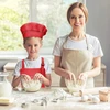 REGULIUOJAMA VAIKŲ VIRTUVĖS PRIJUOSTE SU KIŠENĖMIS IR KEPURE