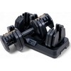 Reguliuojamas vienos rankos hantelis inSPORTline DuraBell® 5–41 kg