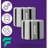 Reguliuojami kulkšnių ir riešų svareliai DrFit, 2x0.45 kg