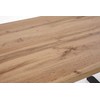 Reguliuojamo aukščio rašomasis stalas B/54, 120 x 60 cm, ąžuolo/juoda