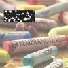 Rembrandt Talens sausos pastelės - 700,5 Juoda