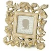 Nuotraukų rėmelis Rėmelis polirezininis auksinės spalvos Kriauklės 7x7 cm ANTIQUE