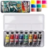 Renesans Intense Vanduo akvareliniai dažai, 8 x 15 ml