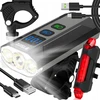 Renew Force Galingas BIKE Lamp LED priekinis žibintas 1300lm žibintuvėlis 5400mAh DVIRAČIO RINKINYS