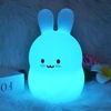 Renew Force Lampka Silikonowa KRÓLIK Nocna LED RGB dla Dzieci Dziecka KRÓLICZEK Pilot