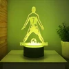 Renew Force LED naktinės šviesos futbolo žaidėjas 3D RGB nuotolinio valdymo pultas GAMING Real Madrid