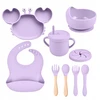 Renew Force SILIKONINIAI INDALAI VAIKŲ INDELIŲ RINKINYS BIB KRABŲ SIURBIMAS 10 vnt.