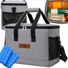 Renew Force THERMAL BAG Beach PICNIC Travel Tourist XXL +2x NEMOKAMAS Įdėklas