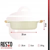 RESTO RAN ORO ATSPARUS ILDAS 28CM INDUKCINIS ALIUMININIS 4.1L DANGIS