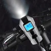 Lampka LED dviračio žibintas, km skaitiklis, spidometras, galinis - s092-1 + galinis žibintas