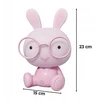Lampa Vaikiškas naktinis šviestuvas BunnyGlow
