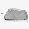 Reverse DVIRAČIO MOTOROLERIO DIDŽIOJO 200X100 XXL VANDENIUI ATSPIRUS TARPAU DĖKLAS