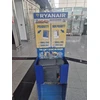 RGL Mažas kelioninis lagaminas RYANAIR WIZZAIR LUGGAGE lėktuvo salonas