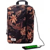 RGL Rankinio bagažo kuprinė lėktuvui USB 40x30x20 + NEMOKAMA pakabinama spyna
