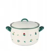 RIESS Aukštas puodas 1,5l 16cm GMUNDNER Streublumen ENAMEL AUSTRIA