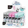 RINKINYS 3 x GLUE STICK 15g GYVŪNAMS: Panda, meškiukas, tinginys, KIDEA