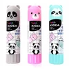 RINKINYS 3 x GLUE STICK 15g GYVŪNAMS: Panda, meškiukas, tinginys, KIDEA
