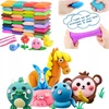 RINKINYS 36 Vnt. PLASTICINE POLIMERIO MOLIS PUTŲ MAGIC MASĖS DOVANA