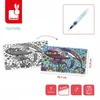 Rinkinys kreatywny Magiczne kolorowanki wodne Ocean 7+, Janod