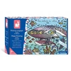 Rinkinys kreatywny Magiczne kolorowanki wodne Ocean 7+, Janod