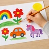 Rinkinys priešmokyklinė Farby Szkolne Plakatowe ASTRA 500 ml – 12 Kolorów