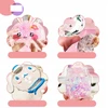 RINKINYS, SKIRTAS NANO JUOSTOS PŪSIMO BURUBULIAMS GAMYBOS DIY BLOW BUBBLE DVIpusiams