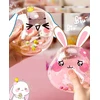 RINKINYS, SKIRTAS NANO JUOSTOS PŪSIMO BURUBULIAMS GAMYBOS DIY BLOW BUBBLE DVIpusiams
