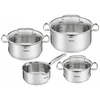 Rinkinys TEFAL DUETTO+ GARNKI Z POKRYWĄ 7EL G719S734 STAL NIERDZEWNA