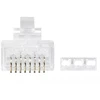 Emos RJ45 jungtis UTP kabeliui CAT6, 20 vnt.