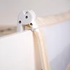 Roba Kratka ochronna do łóżeczka dziecięcego su klipsem - smėlio sp.