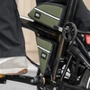 Rockbros Triangle Bike Frame Bag 0.3l – žalios spalvos