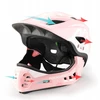 Rockbros TT-32002 Rabbit dziecięcy su odpinaną szczęką dydis M (54-58) - rožinė