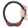 RockBros Zapięcie rowerowe Rockbros RKS870-BK na szyfr linka plieninė 85 cm - raudona