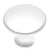 GTV Zamak knob UDINE mat baltas