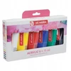 Royal Talens Akrylinio Paveikslavimo Rinkinys - Artcreation - 6 Tubeliai 75ml - Mėlyna - Satino Pabaiga