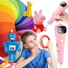 Rožinis belaidis 3D PEN 2.0 + 20 spalvų PCL siūlas