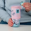 Rožinis mokyklinis dėklas su katytėmis Kite