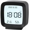 Rozz Elegancki zegar budzik LCD su datą i alarmem