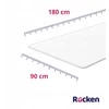 Rucken Vandeniui atsparus čiužinio užvalkalas 180x90 cm, su 3d tinkleliu