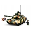 Rusijos tanko T-90 blokai 758 el Sluban karinės armijos B0756