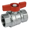 Rutulinis ventilis GIACOMINI, 1/2", vid/vid, trumpa rankena