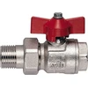 Rutulinis ventilis su išard. jungtimi GENERAL FITTINGS, 1", vid/išor