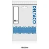 S/FTP Cat6a DELTACO patch kabelis, delta cert, LSZH, 0,5 m, baltas / SFTP-60VAH