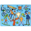 Šablonas A4 "skateboard" Koh-i-noor