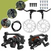 Saccon HIDRAULINIŲ DISKINIŲ STABDŽIŲ RINKINYS MTB DVIRAČIUI PRIEKINIS GALIS 160mm
