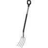 Fiskars Ergonomic šakė daržui (plokščiais virbais)